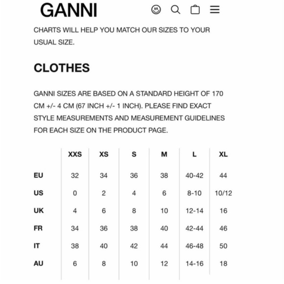 Ganni Floral Print Plisse Crepe de Chine Midi Dress Phantom Gray Size 36 NEW - Picture 16 of 16